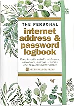 Internet Address & Password Logbook ( Eucalyptus-Small Format)