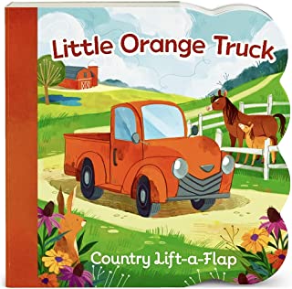 Lift -A- Flap Series - Little Orange Truck